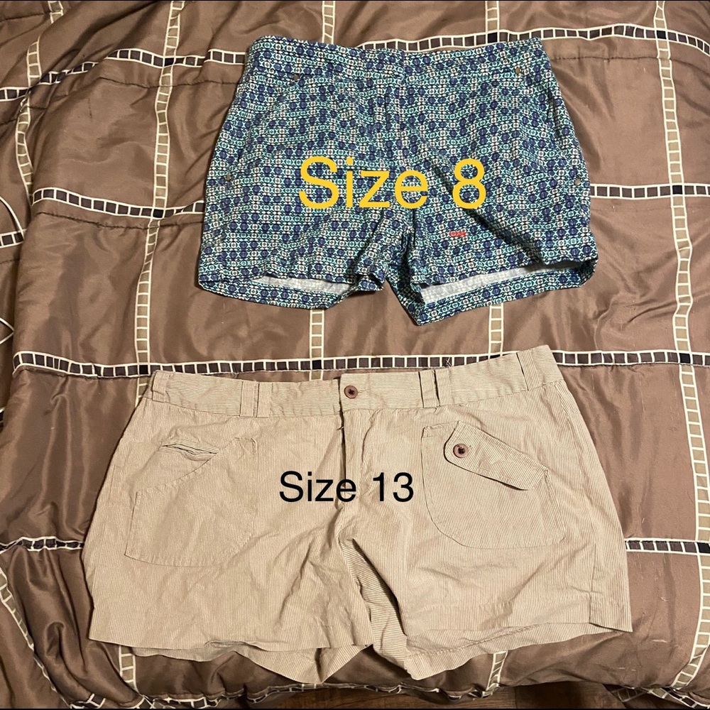 - 2 ladies shorts